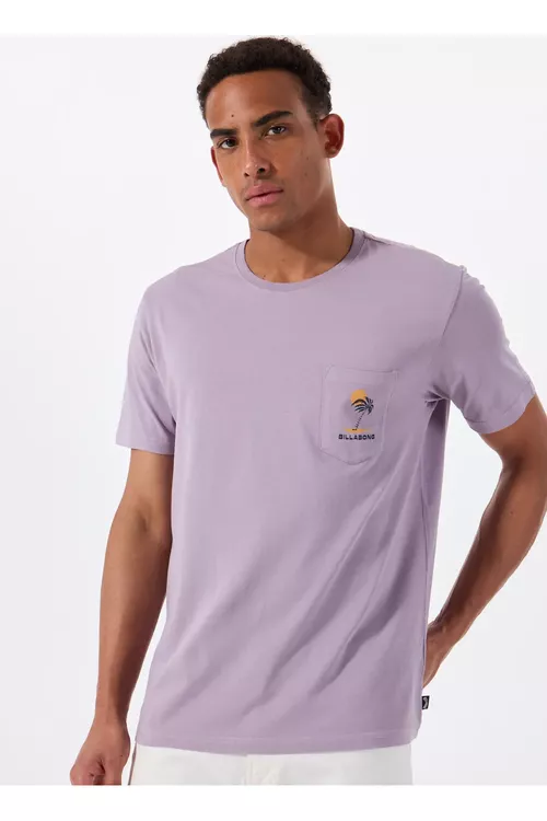 Erkekler üçin melewşe futbolka Billabong TROPPO PREMIUM SS - 27719148