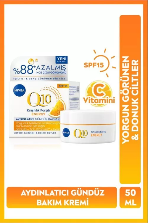 Akladyjy Q10 Energy gündizki krem SPF15 Witamin C - 27676428