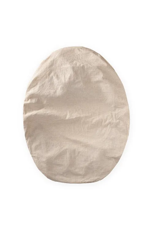 Suw geçirmeýän rezinli muslin ýorgan-düşek ýapynjasy ýaşyl inçe zolakly 90x190x20 sm - 36622510
