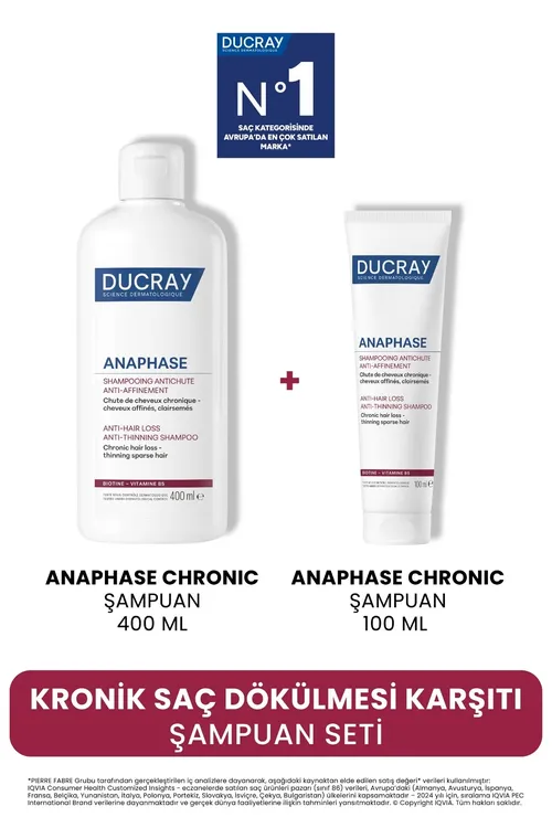 Dowamly saç dökülmegine garşy şampun toplumy (100 ml + 400 ml) - 36622370