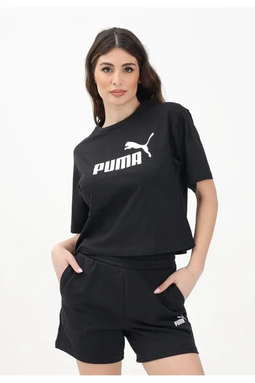 Ess Cropped No. 1 Logo Tee Gyz- Gelin Ýeňsiz T- Shirt - 37200822