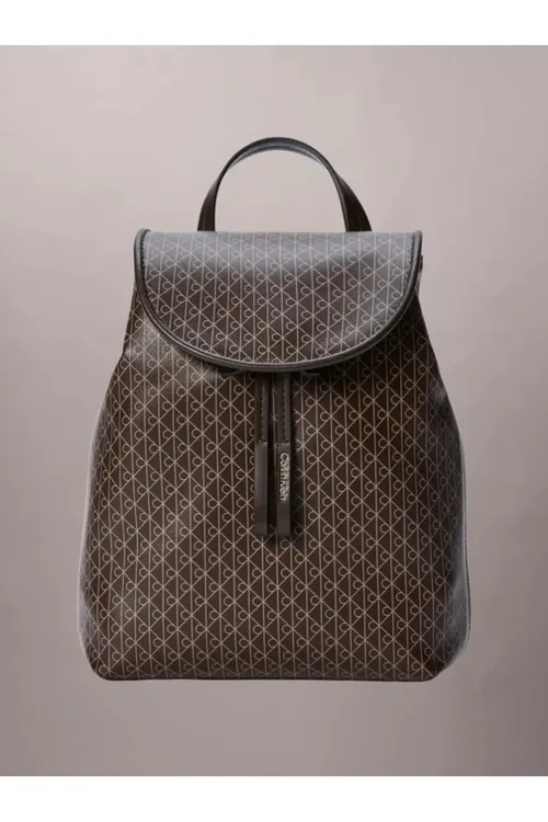 Görnükli Modern Tasarımıyla Gyz-gelin Emblem Aop Mini Backpack - 37189412