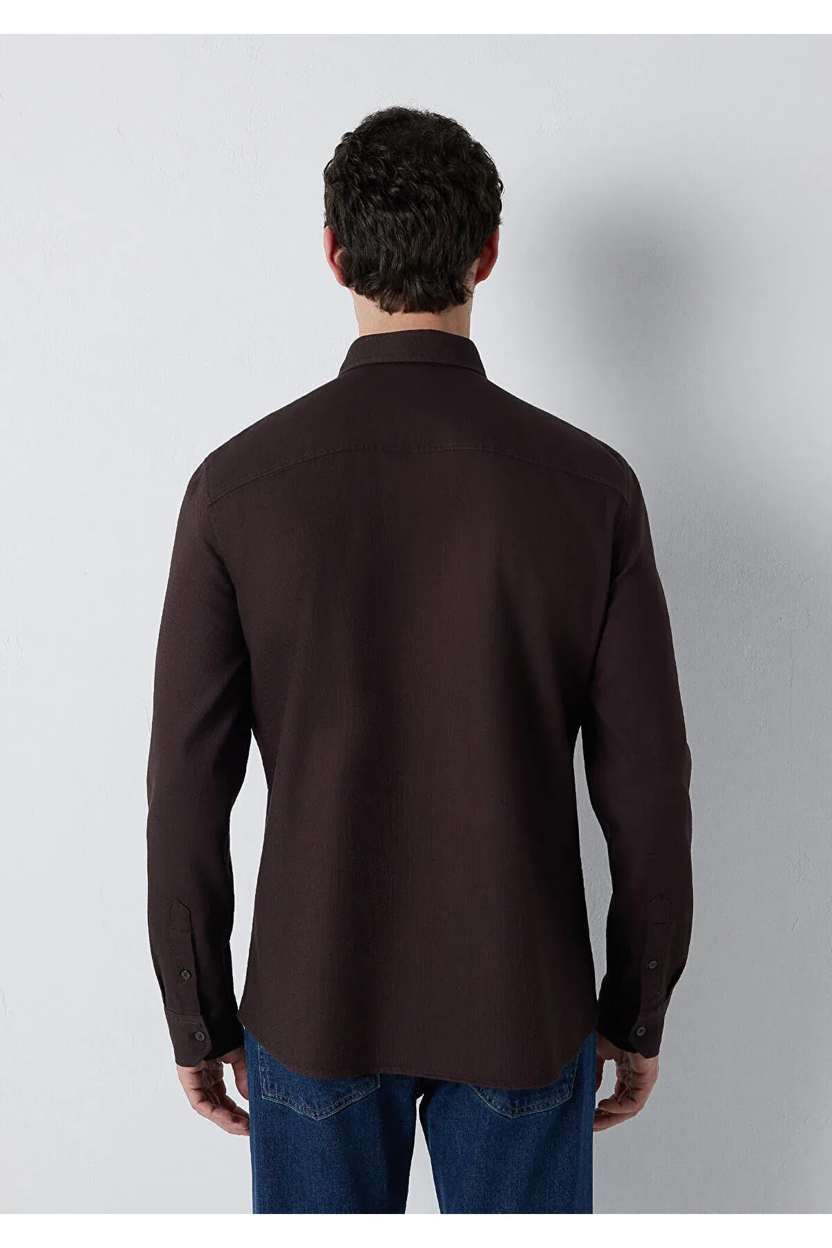 Goňur Köýnek Slim Fit/ Dar Biçim 0211656- 90704 - 37206421 — surat 5/7