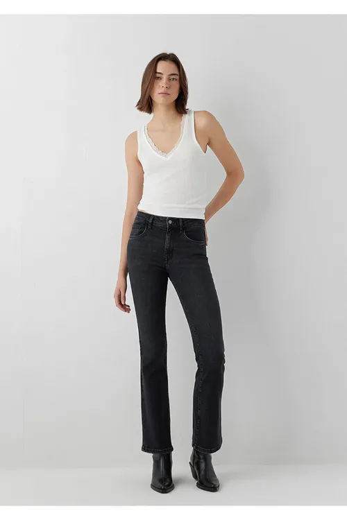 Marıa Smoke Jeans Goýy-çal Jean Balak 881225- A6886 - 37206534