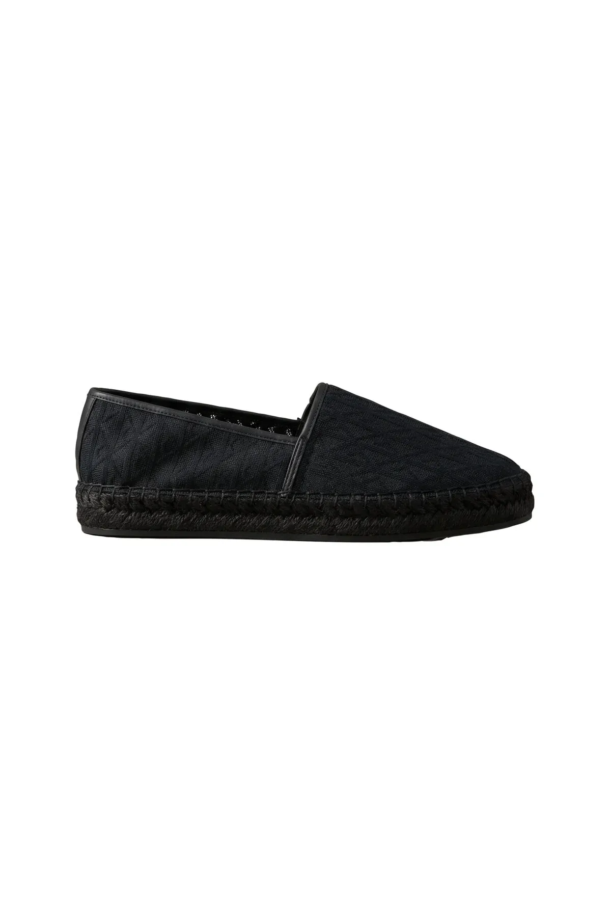 Gyz-gelin Tikin Detally Pes Bilekli Kanvas Gara Espadril - 37189541 — surat 7/7