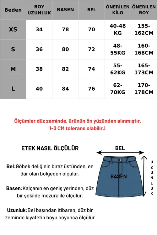 Goňur 100% pagta gatlakly eplenip duran mini şort-ýubka MG2629 - 33437348 — surat 3/6
