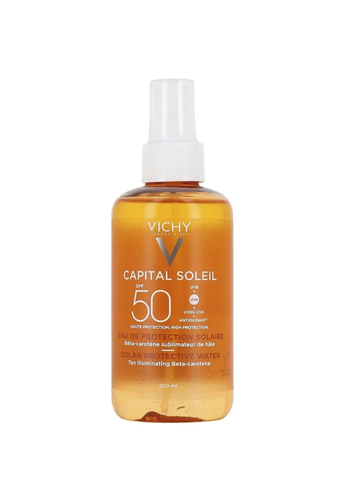 Capital Soleil Solar Protective Water SPF 50 günüň şöhlesinden goraýjy pürküji 200 ml - 35440108 — surat 1/1