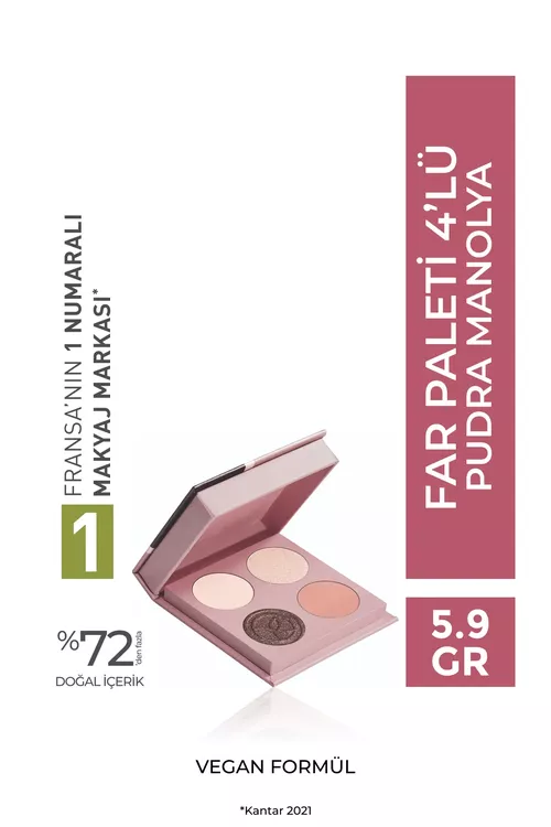 «Tozanly magnoliýa» gabak boýaglary paletkasy, 4 reňk - 27746923