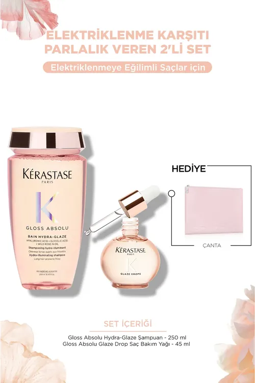 Gloss Absolu saçlaryň şatylmagyna garşy toplum (Şampun we Ýag) - 27790905