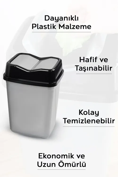 Stol üstüniň zibil bedresi 5 l - 27789364 — surat 3/5