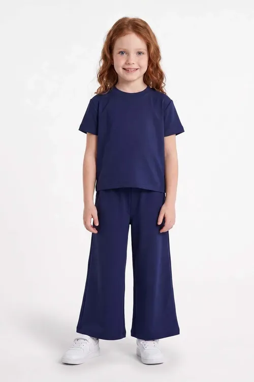 Gyz çagalar üçin basic gysga ýeňli modal 2-li toplum - 36161990
