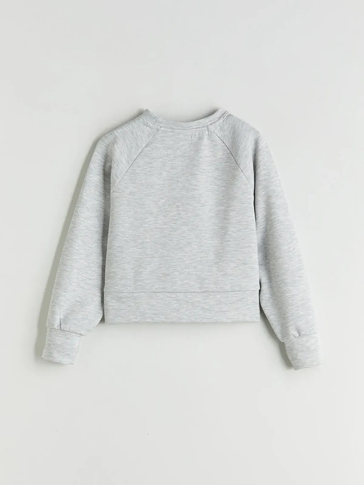 Tegelek Ýaka Şekilli Gyz Çaga Sweatshirt - 28882172 — surat 5/5