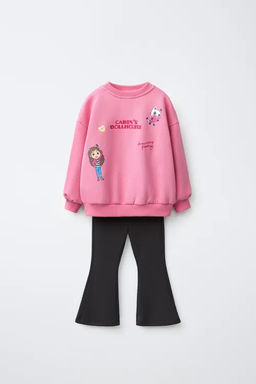 Gabby’s Dollhouse © Dreamworks Animation Llc. Sweatshirt We Çan Tayt Komplekt - 37208334