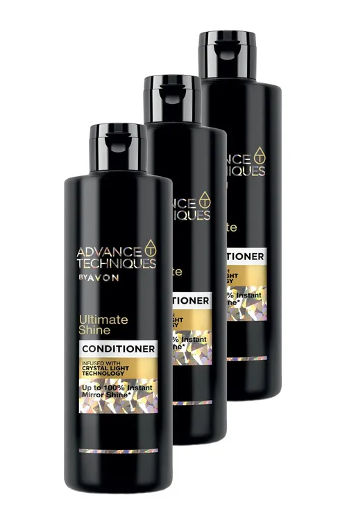 Saça ýalpyldy bermek üçin Advance Techniques kondisioneri 250 ml 3 sany - 21793650