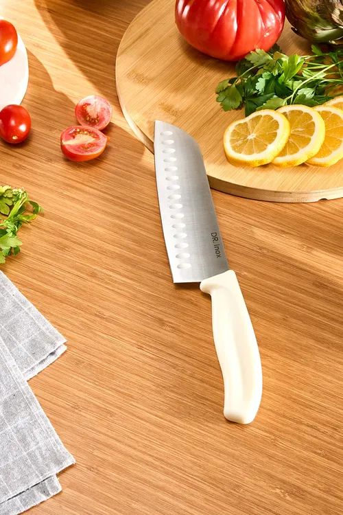 Dr. Inox Santoku pyçagy 30 sm krem reňkli - 31276453