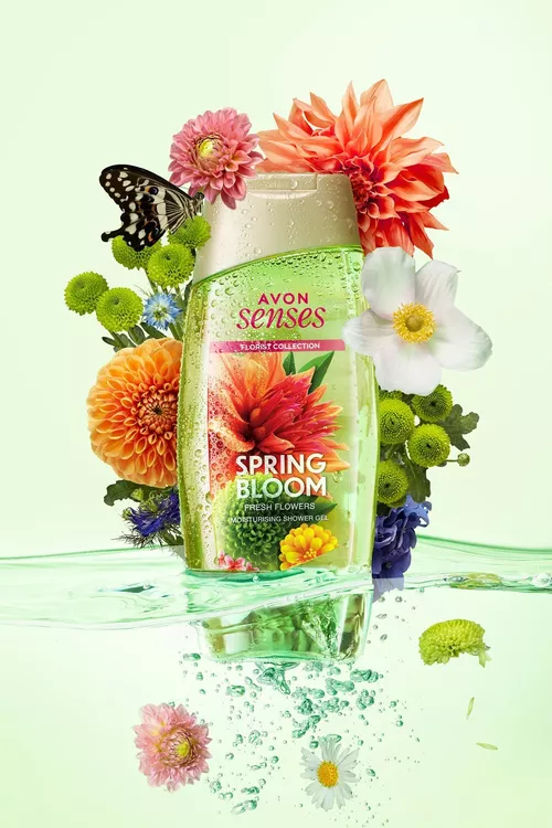 Avon Senses Spring Bloom duş geli 250 ml - 5147701 — surat 3/3
