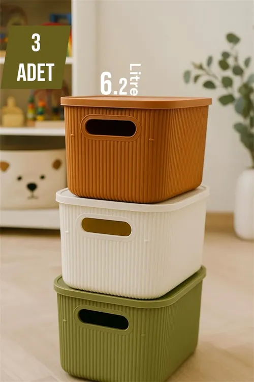 Colors gapakly 3 sany guramaçy guty toplumy, garyşyk 6 l - 27901095