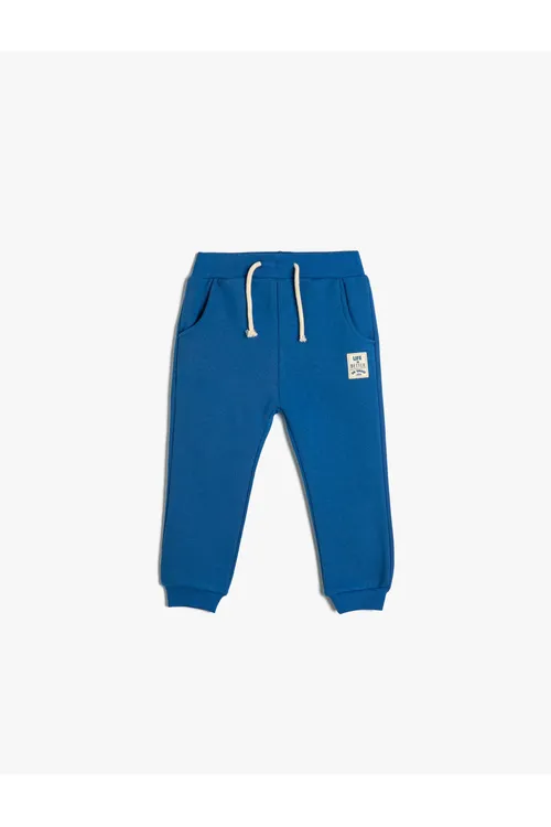 Jogger Sportiwka Aşagy Aplike Detally Bili Guşakly Şardonlu - 22658758