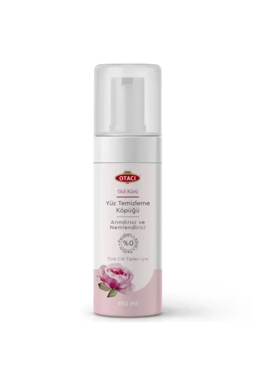 Ýüz üçin Gül Kürü arassalaýjy we çyglandyryjy köpürjigi 150 ml - 22329852