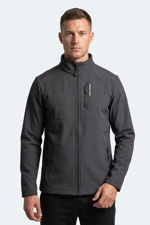 Covex Erkek Içi Polarlı Şemal We Suw Geçirmeýär Softshell Goýy Çal Kurtka& Palto - 37209321