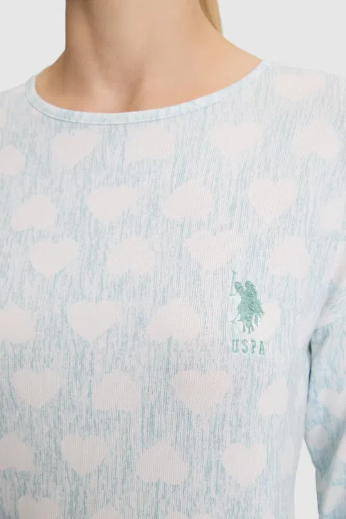 Narpyz reňkli aýallar pijamasy - 37209681 — surat 6/7