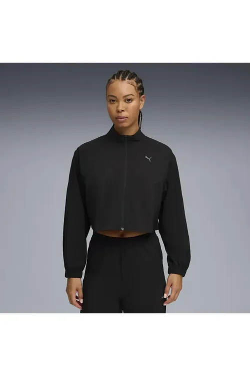 W FASHION JACKET syrma zynjyrly gara aýallar kurtkasy - 31573191