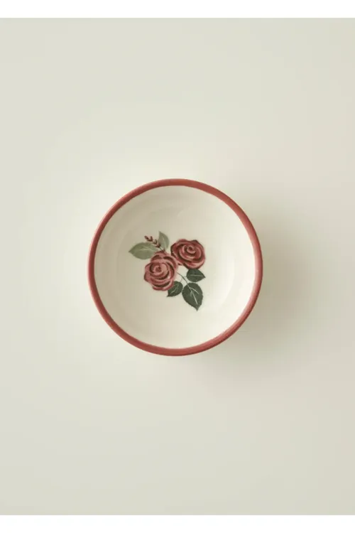 Rose porselen okarasy (13 sm) - 34005437