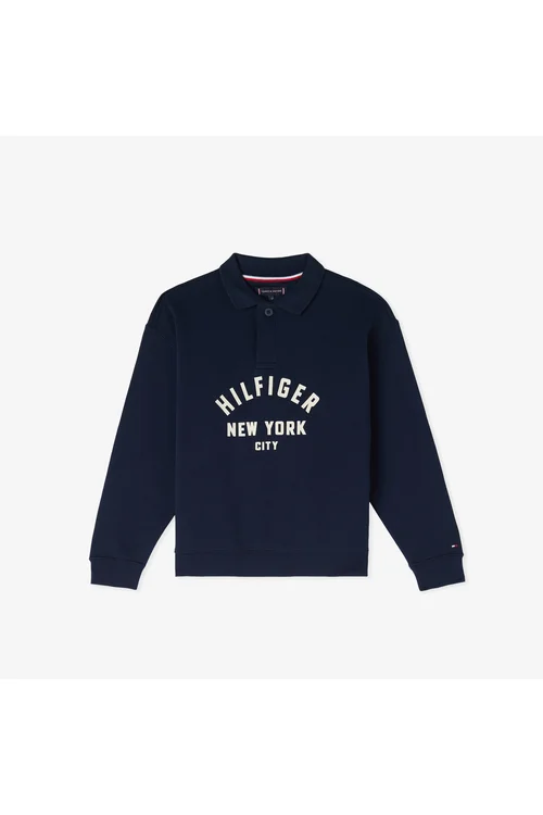 Tommy Hilfiger Graphıc Curved Artwork çagalar swatşoty, gök - 33459395