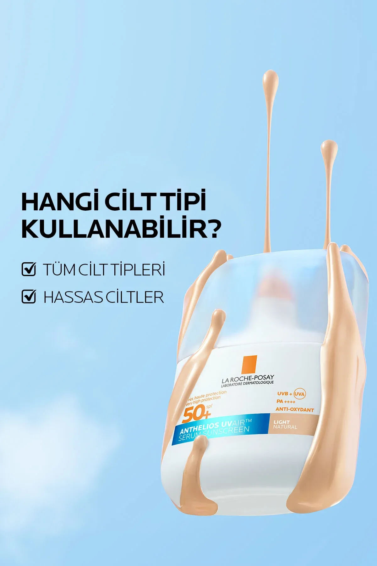 Anthelios UV Air SPF50+ ultra güýçli reňkli gün gorag serumy, 50 ml - 34200378 — surat 4/6