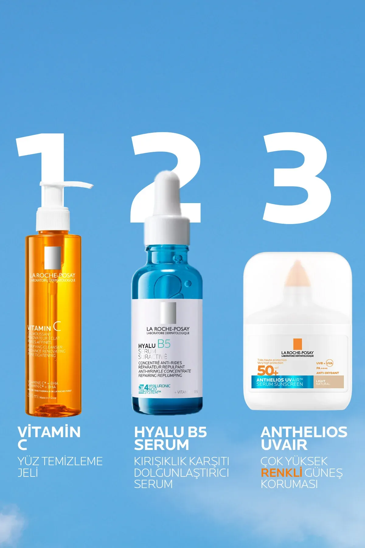 Anthelios UV Air SPF50+ ultra güýçli reňkli gün gorag serumy, 50 ml - 34200378 — surat 5/6