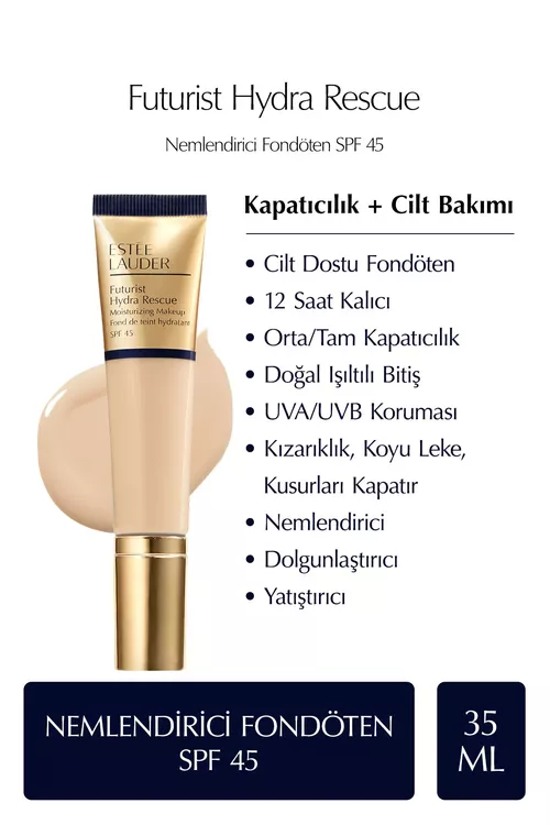 Tonal kremi Futurist Hydra Rescue SPF 45 35 ml Reňki: 1W2 Sand - 18523042