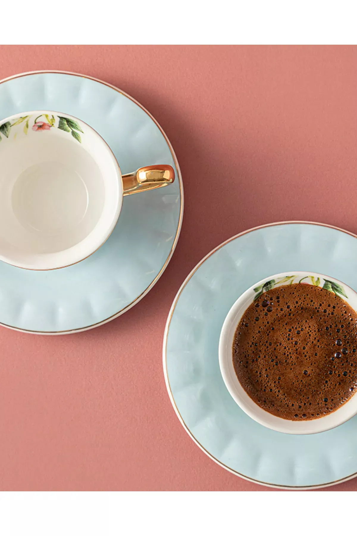 Vanilla New Bone China kofe servisi, 2 adamlyk mawy - 25045280 — surat 2/3