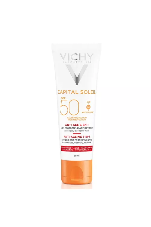 Capital Soleil lowurdy beriji garramaga garşy SPF 50 gün kremi 50 ml - 18876764