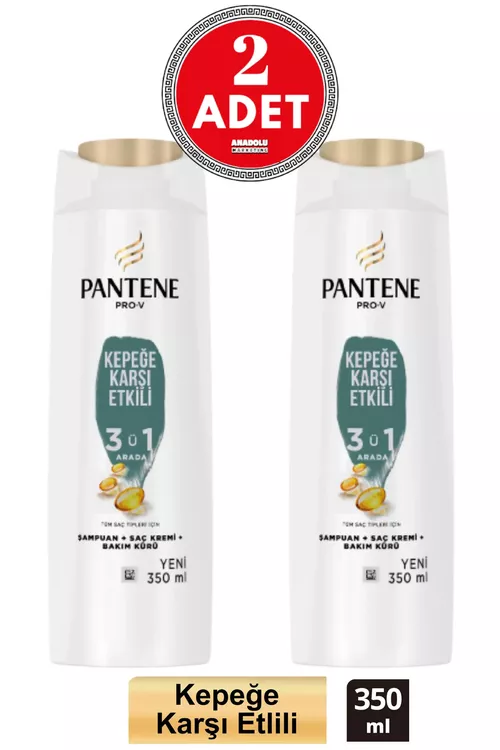Goňaga garşy şampun 3-i 1-de, 350 ml (2 sany) - 20261457