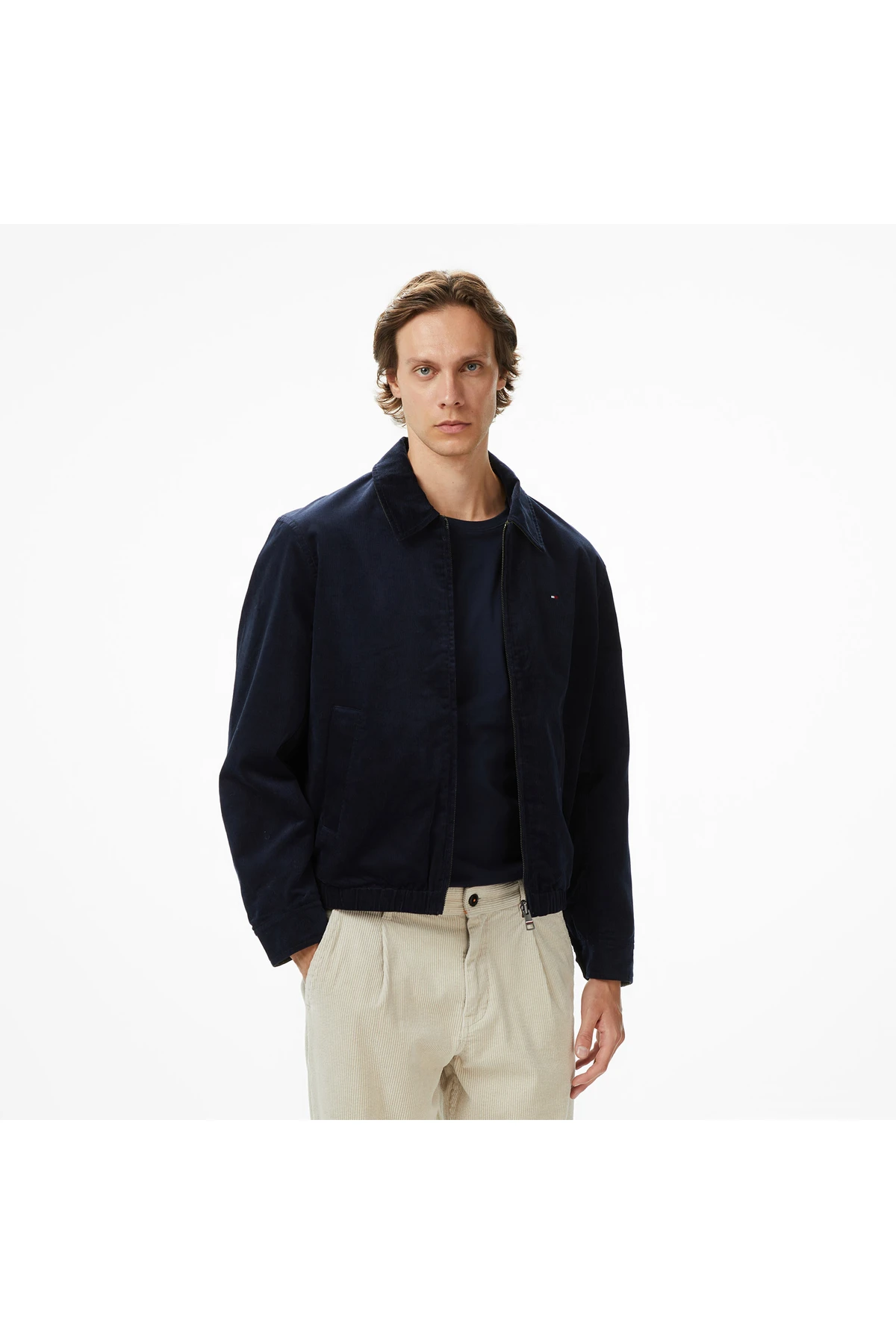 Tommy Hilfiger Reversible iki taraplaýyn erkek goýy gök kurtkasy - 34284656 — surat 1/7