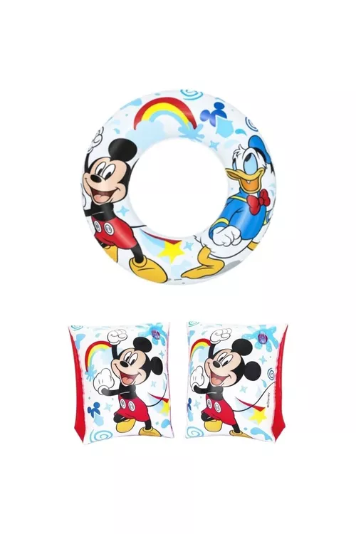 GÜVEN OYUNCAK Mickey Mouse temaly deňiz halkasy we golluklary - 20869770