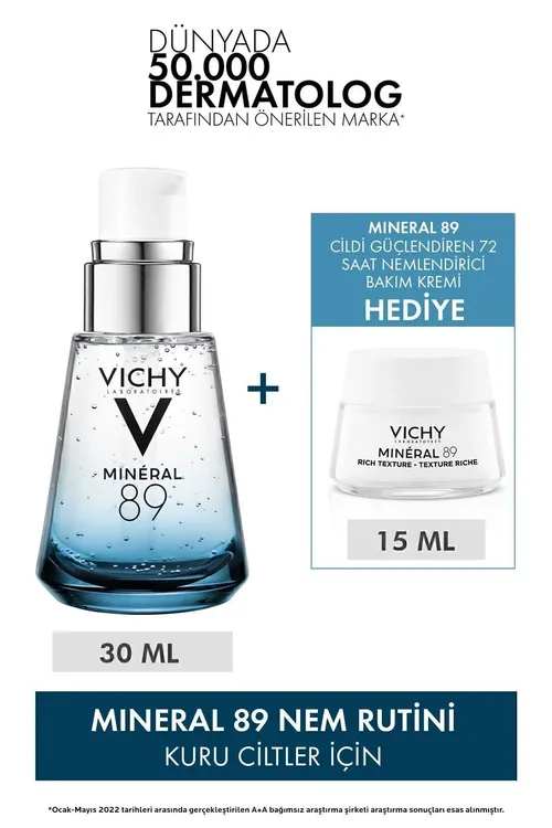 Gury deri üçin Mineral 89 nemlendiriş ritualy - 20266643