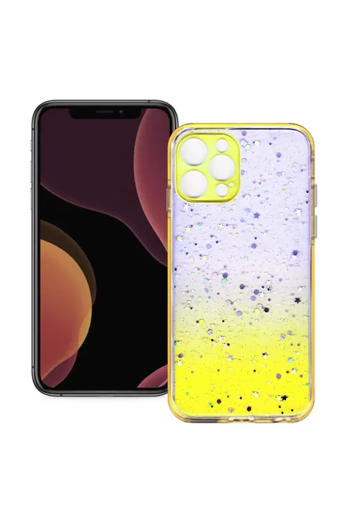 Apple iPhone 12 Pro Max üçin lowurdawukly gaty dury silikon çehol - 16088422