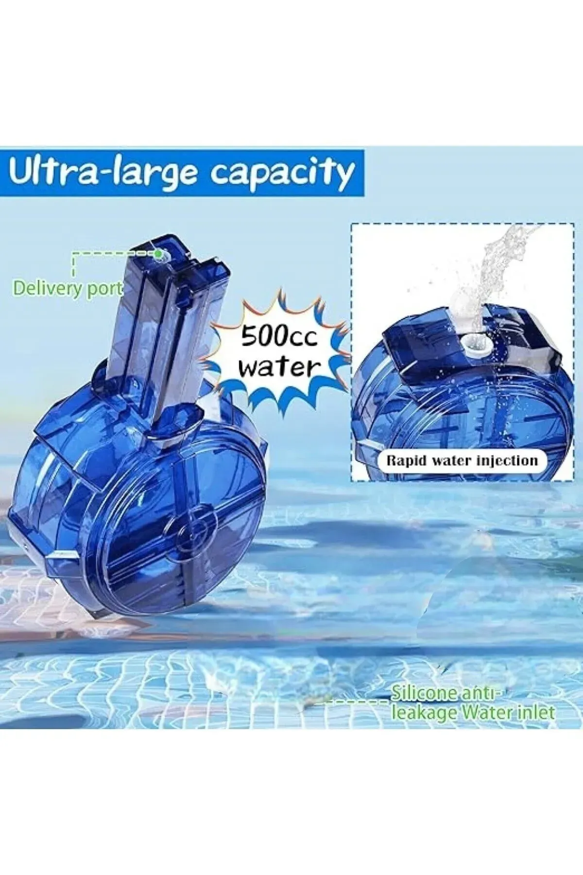 Awtomatik elektrikli suw pistolety 500 ml - 27035326 — surat 3/7