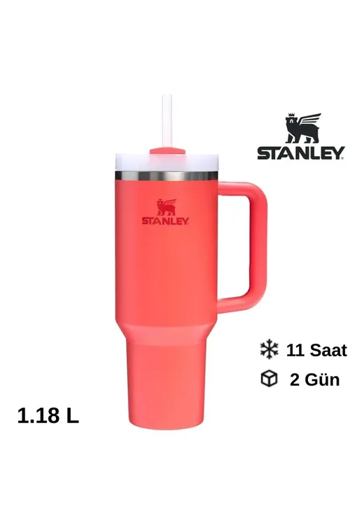 Quencher H2.O FlowState Turbajykly termos-çaşka merjen reňkli 1.18 l - 29595884