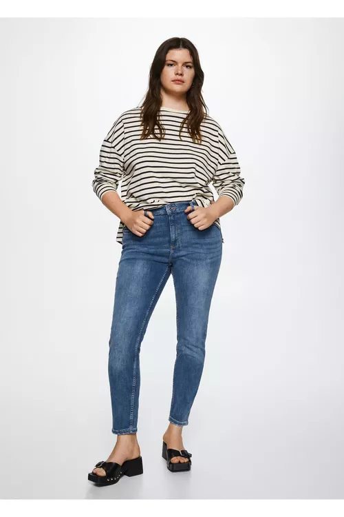 Orta denim reňkli zenan jinsy balagy 37310102-TM - 29591553