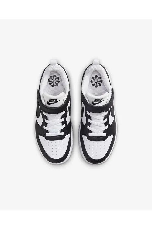 Nike Court Borough Low Recraft ak-gara çagalar krossowkasy - 31569352 — surat 5/6