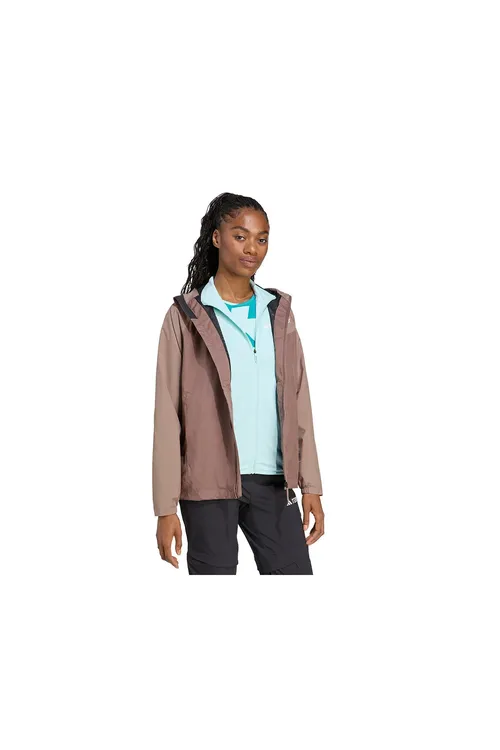 W Terrex Mt 2L Rain Jk zenan outdoor ýagyşdan goraýan penjegi - 33210978 — surat 3/6