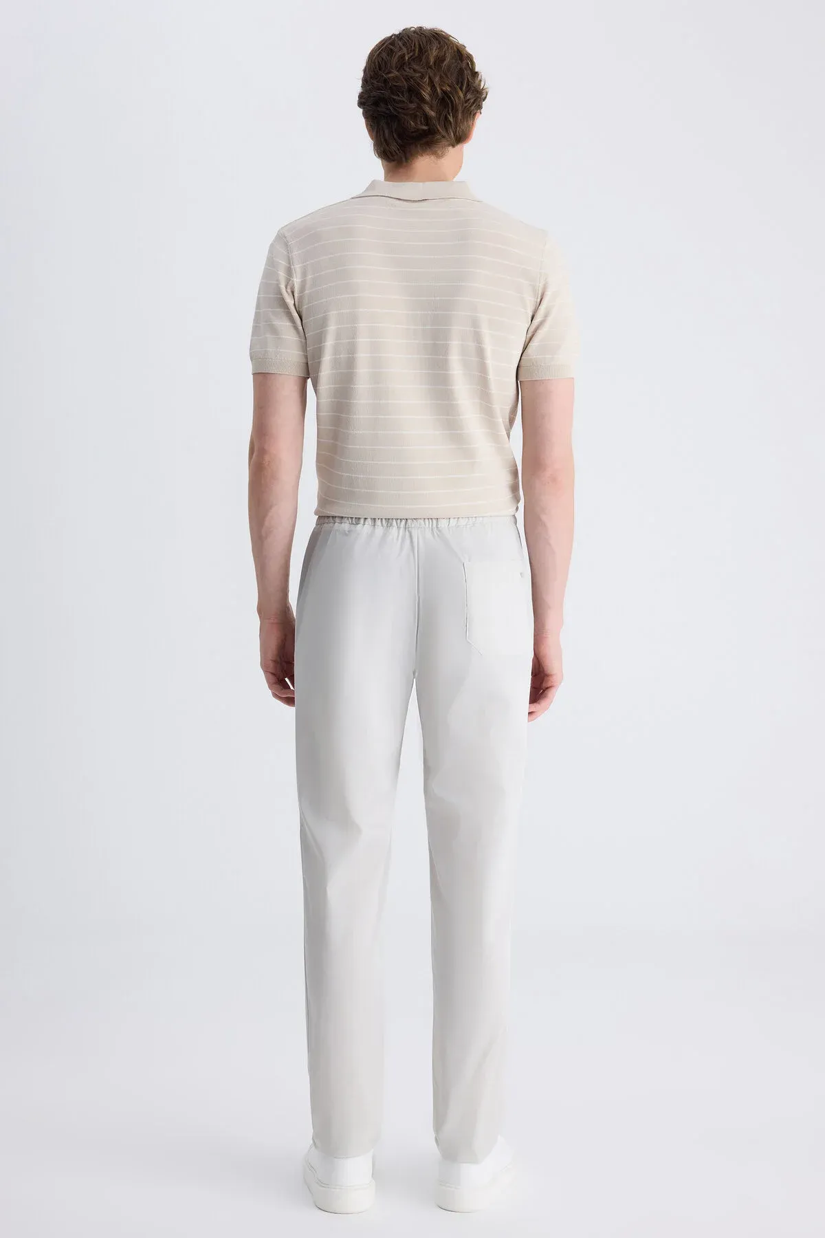 Ds Damat Regular Fit daş reňkli nagyşly pagta jogger balagy - 34131008 — surat 7/7