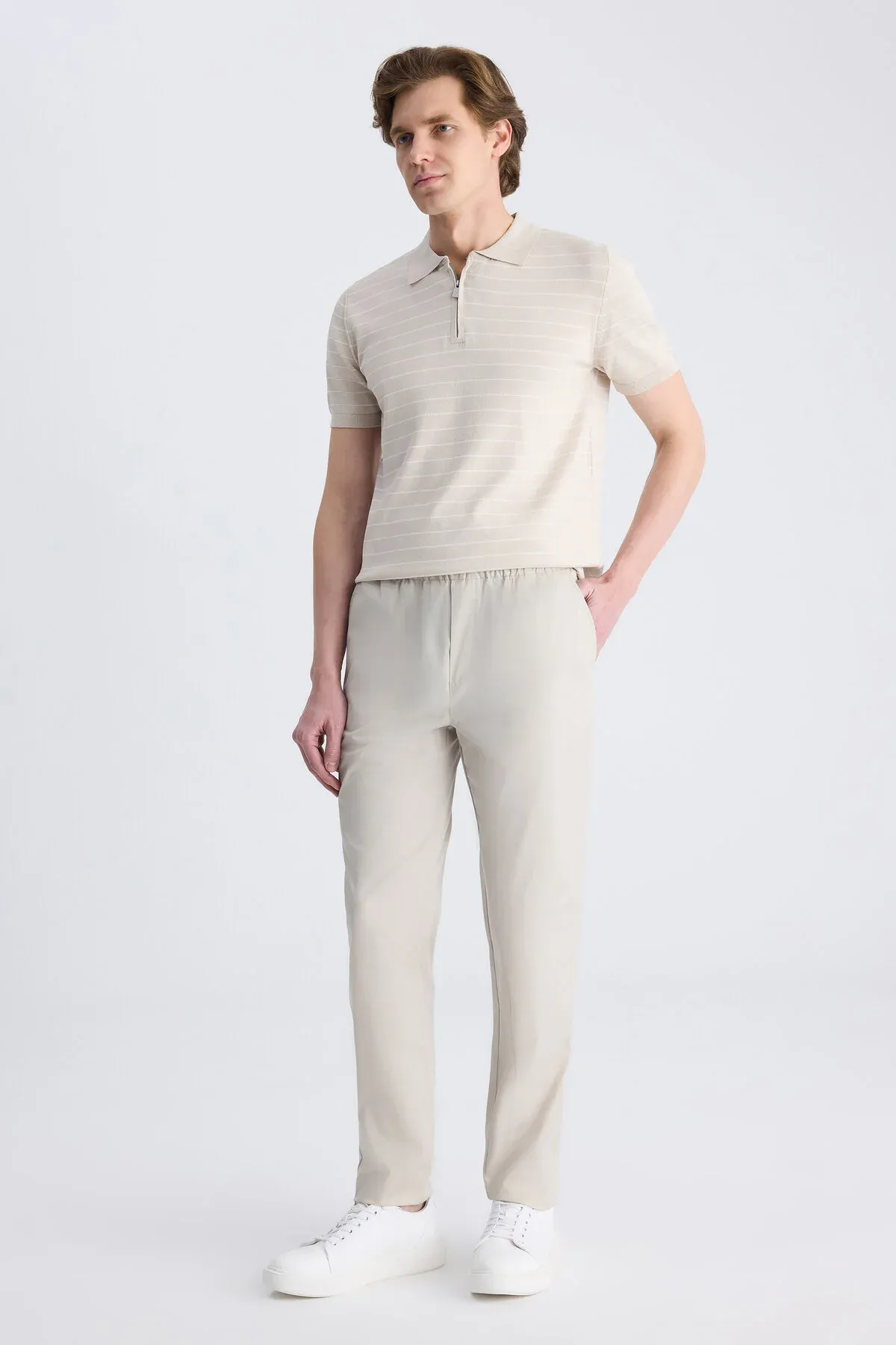 Ds Damat Regular Fit sarymtyl nagyşly pagta jogger balagy - 34131006 — surat 7/8