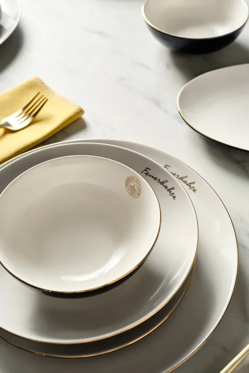 Ygtyýarly Fenerbahçe Elegance Bone Gold 12 kişilik nahar toplumy, 53 bölekli - 34289324 — surat 3/9