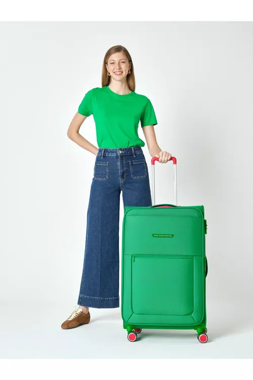 Benetton 2800 uly mata çemedan, ýaşyl - 27980895