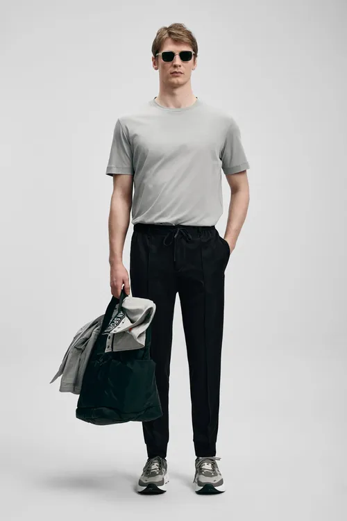 Pito jogger şalbar slim fit gara - 36639170 — surat 3/6