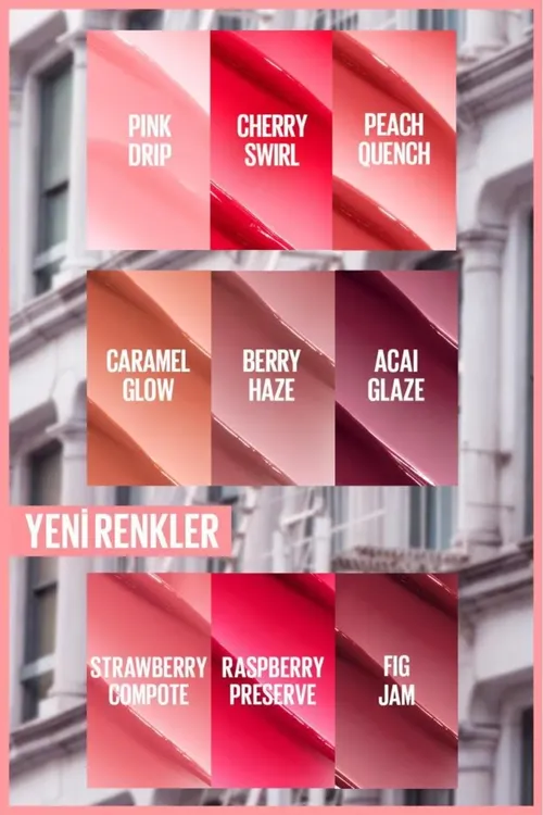 Şi ýagy we hialuron kislotasyny öz içine alýan çyglandyryjy reňkli dodak balmy - 14 Fig Jam - 36638639 — surat 4/6