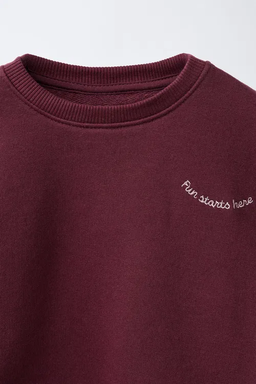 Nagyşly Giňiş Topuk Sweatshirt We Balak Takimi - 37211541 — surat 3/6